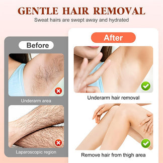 | Painless Hair Removal Cream for Hormonal Facial Hair Dermatologist-Recommended | Smooth, Flawless Skin Without Irritation | Quick & Long- Lasting Results❤❤❤❤