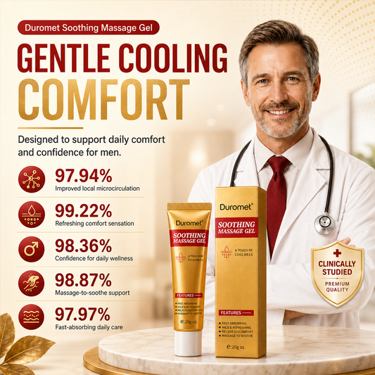 Men's Skin-Refining Gel -Gentle Daily Care, Fast-Absorbing & Non-Sticky